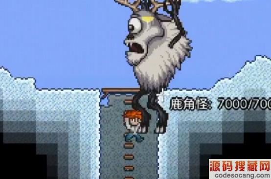 《泰拉瑞亚》鹿角怪简单无伤打法