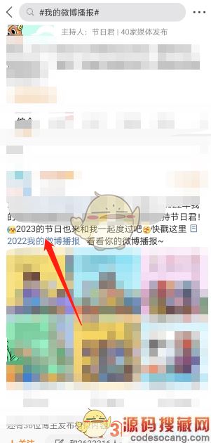 2022《微博》年度报告查看方法