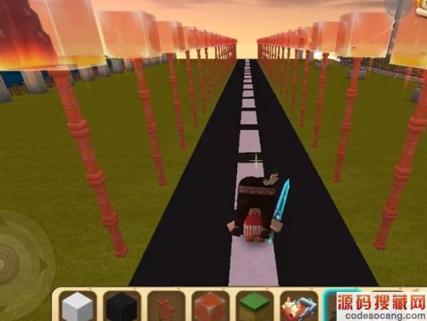 《迷你世界》道路建造方法