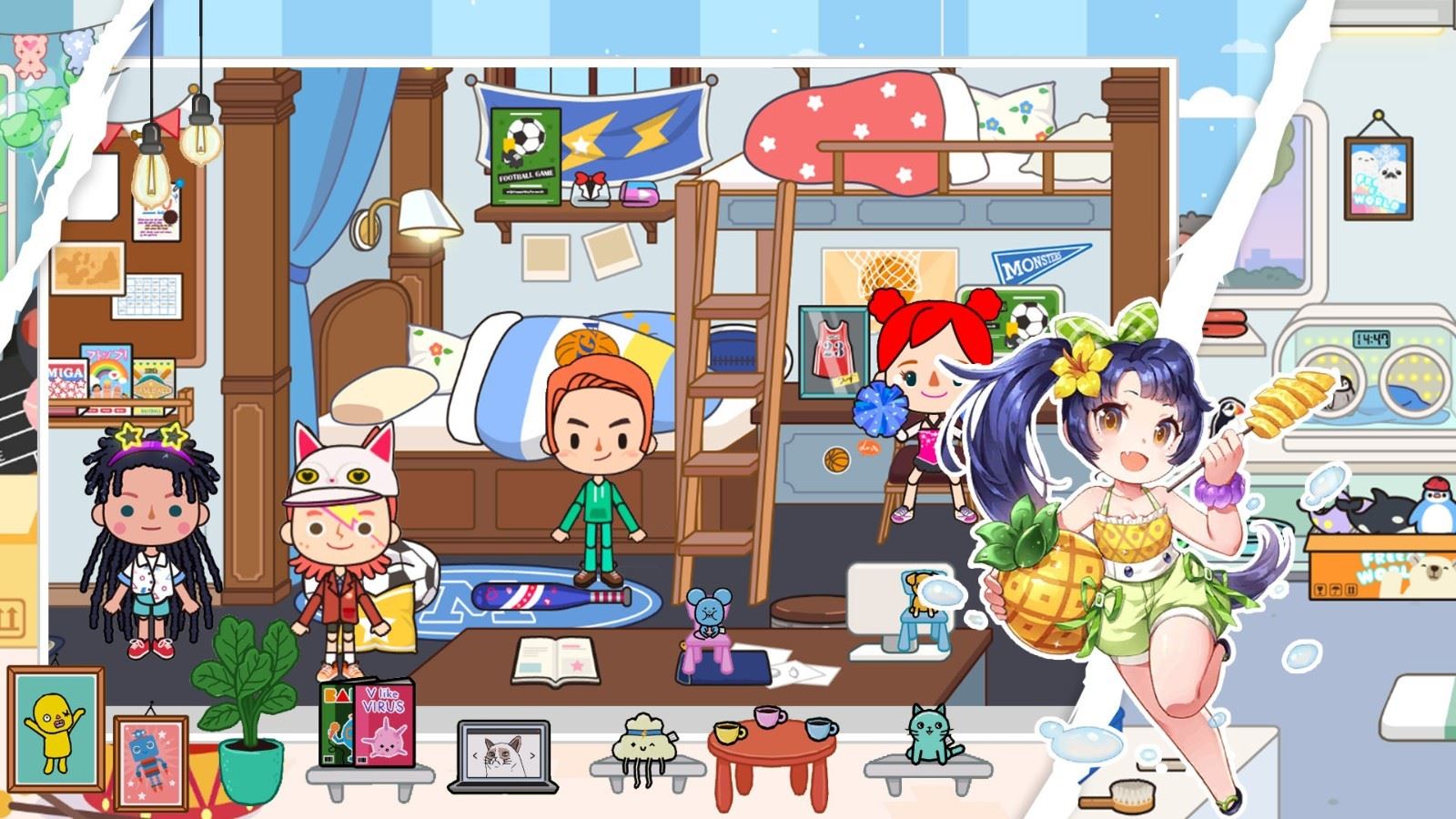 托卡小屋世界应用截图