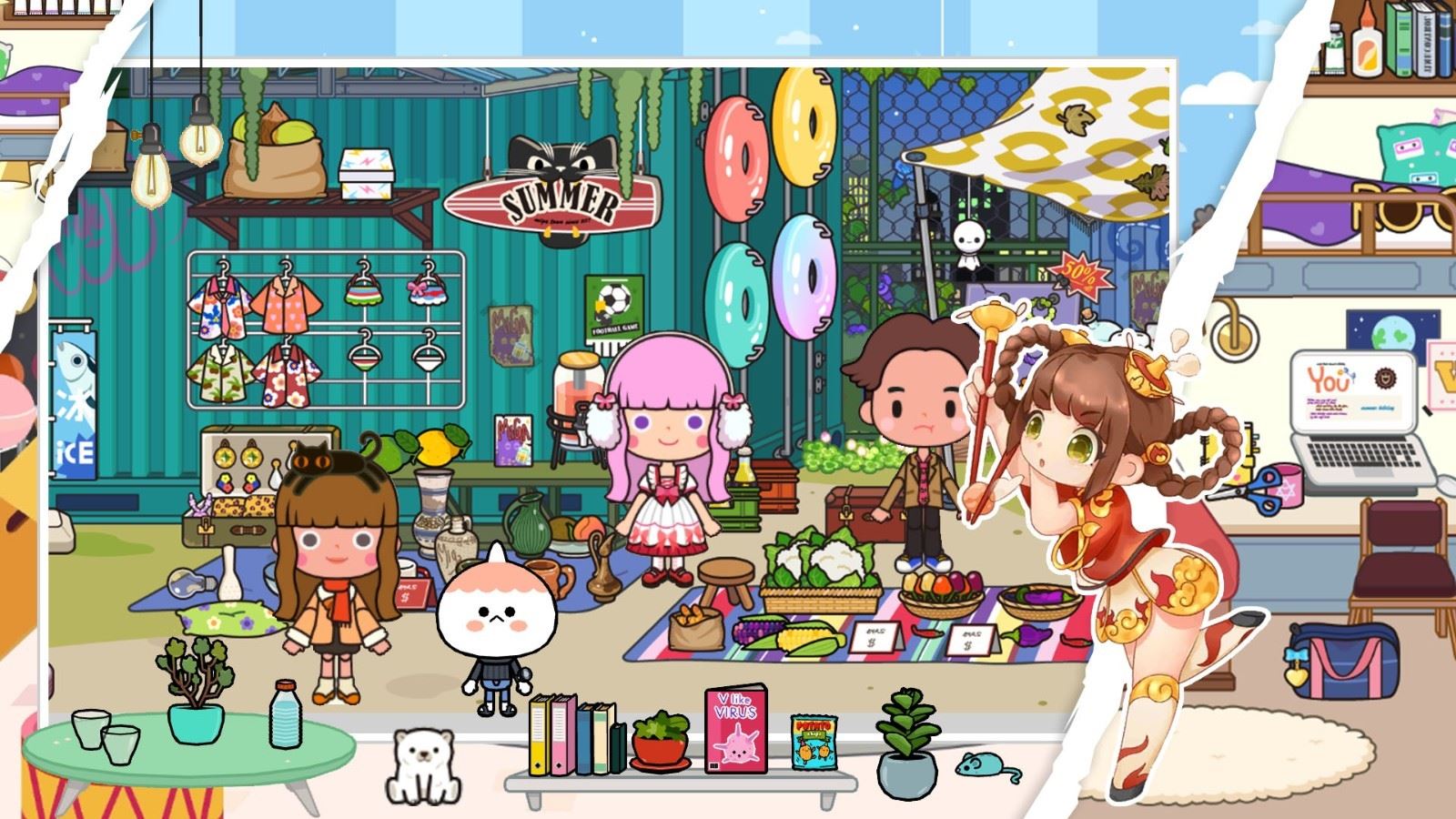 托卡小屋世界应用截图